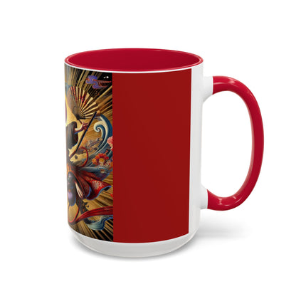 Theatrical Mouse on a Mission Colorful Mugs (11oz, 15oz)