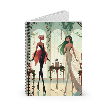 Fairy Treasures Spiral Notebook - Ruled Line
