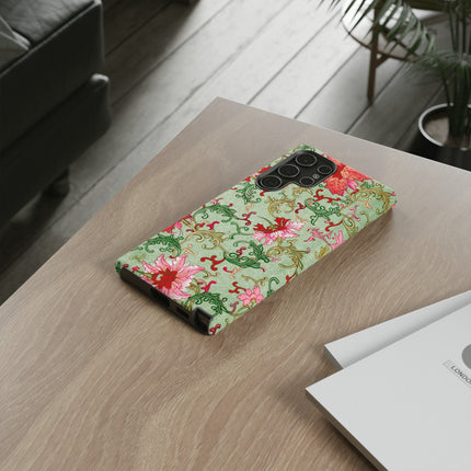 Flower Illustration by Owen Jones Phone Cases