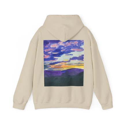 Naturstudie XII by Karl Wiener Heavy Blend™ Hooded Sweatshirt
