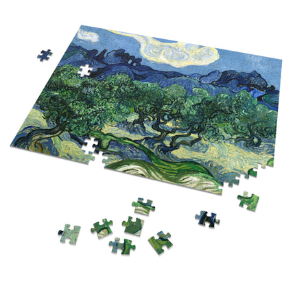 Olive Trees by Vincent Van Gogh Puzzle (30, 110, 252, 500-Piece)