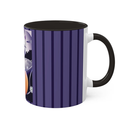 The Startled Pumpkin Colorful Mugs, 11oz
