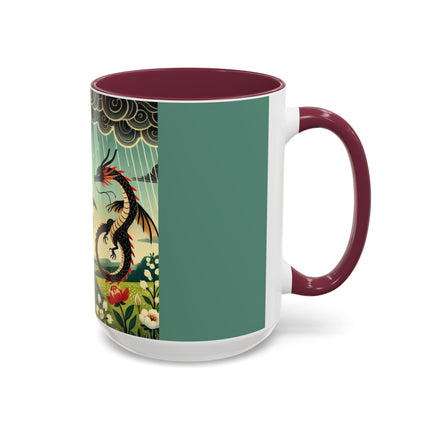The Dragon Fairy’s Stride Colorful Mugs (11oz, 15oz)