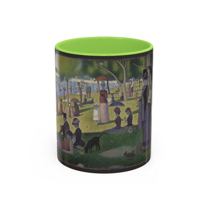 A Sunday on La Grande Jatte by Georges Seurat Colorful Mugs (11oz, 15oz)