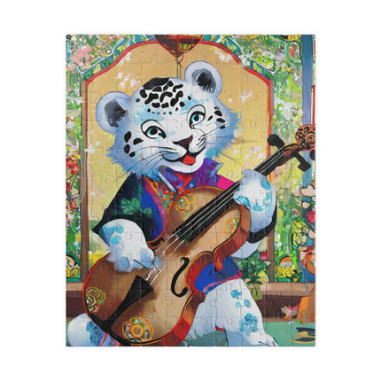 Melodies of the Snow Lion Cub Puzzle (110, 252, 520, 1014-piece)