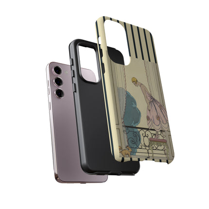 Falbalas et fanfreluches, La Souris by George Barbier Phone Cases
