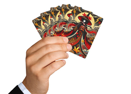 Kabuki Witch Playing Cards