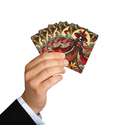 Kabuki Witch Playing Cards