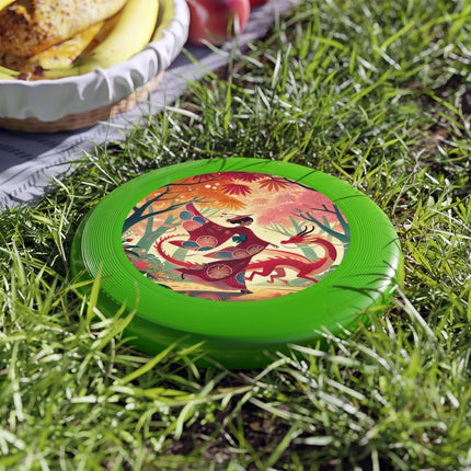 Dragon Fairy’s Dance Wham-O Frisbee – Graceful Flames & Maple Magic