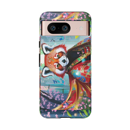 Cybernetic Red Panda Phone Cases
