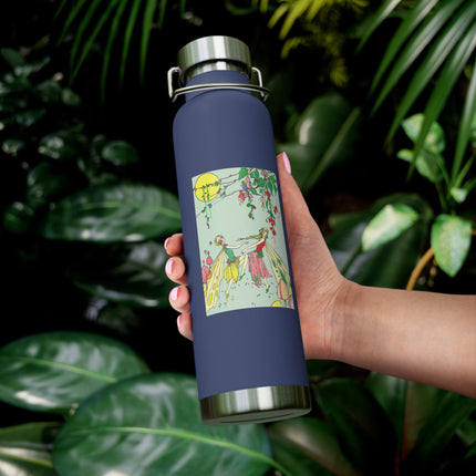 Moonlit Dance of Enchanting Fairies Copper Vacuum Insulated Bottle, 22 oz
