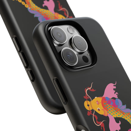 Golden Koi Phone Case – Lucky Swim & Vibrant Fortune