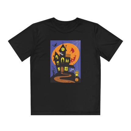 Halloween Night at the Haunted House Youth Competitor Tee