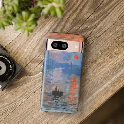 Sunrise by Claude Monet Phone Cases