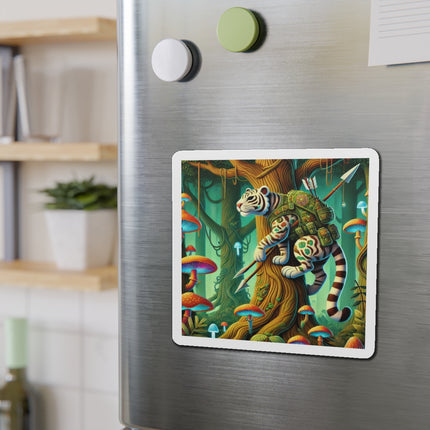 Silent Stripes Die-Cut Magnets (5 Sizes)