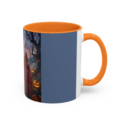 ♥️🎃 The Queen Of Hearts Halloween Masquerade Colorful Mug – Royal Halloween Fantasy