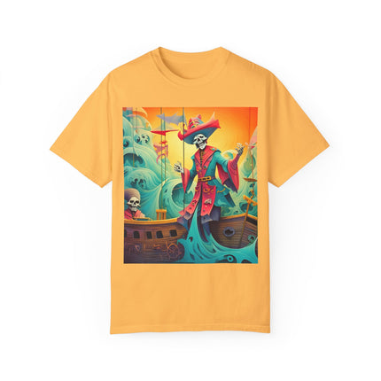 Skeleton Crew of the Misty Seas Unisex Garment-Dyed T-shirt