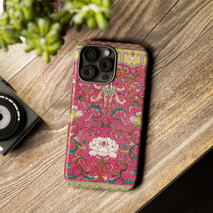 Pink Floral Pattern by Owen Jones Phone Cases