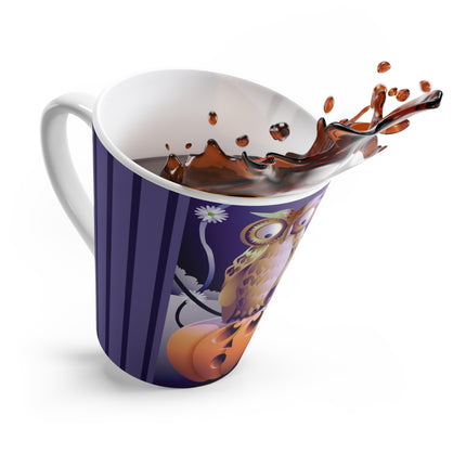 The Startled Pumpkin Latte Mug