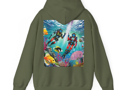 FBI Robot Dive Team – Heavy Blend™ Hooded Sweatshirt