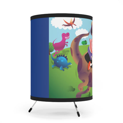 Rip-Roaring Fun Tripod Lamp