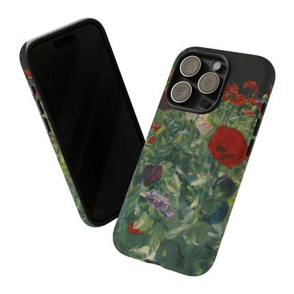 Poppies (A Study of Poppies for Carnation, Lily, Lily, Rose) by John Singer Sargent Phone Cases