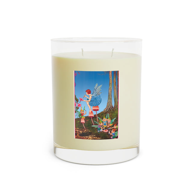 Periwinkle Painting the Petals Scented Candle - Full Glass, 11oz