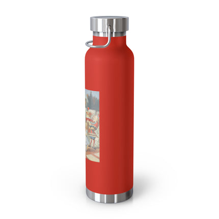 Off with her head! Off with— by Sir John Tenniel Copper Vacuum Insulated Bottle, 22oz