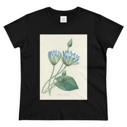 Choix des plus belles fleurs, Plate 055 by Pierre Joseph Redouté  Women's Midweight Cotton Tee