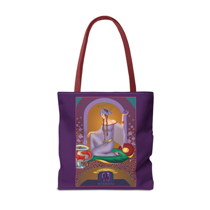 Astrology Gem Series: February & Amethyst Tote Bag