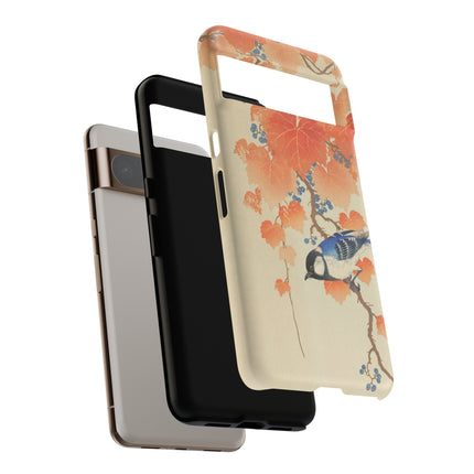 Japanese Bird and Branch by Ohara Koson Phone Cases