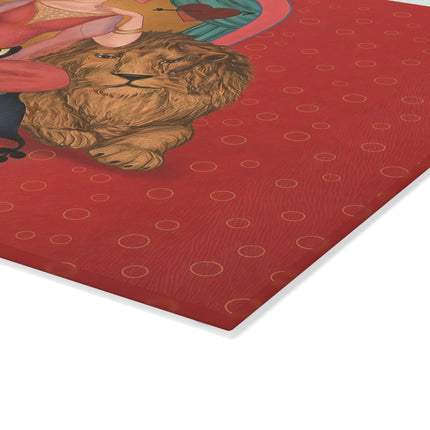 July & Ruby Zodiac Glass Cutting Board