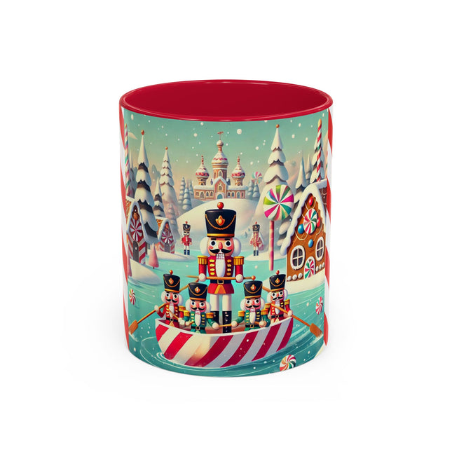 Nutcracker Candy-Striped Adventure Colorful Mugs (11oz, 15oz)