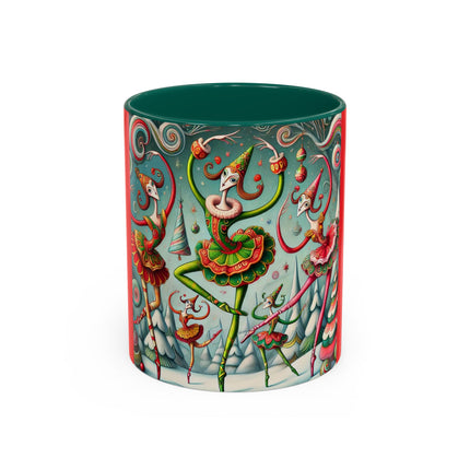 Christmas Ballet of the Absurd Colorful Mugs (11oz, 15oz)