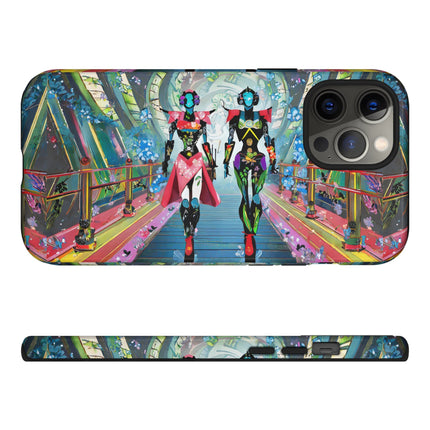 Cyber Punk Robot Models Phone Cases