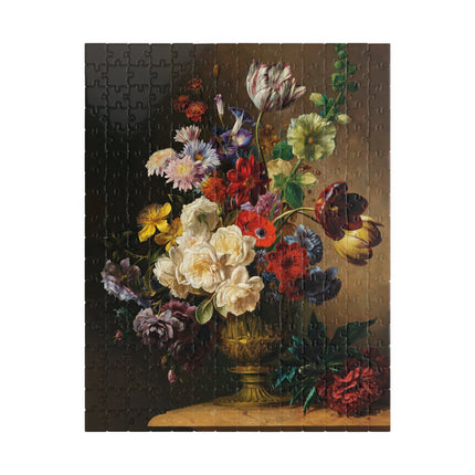 Floral Still Life Jigsaw Puzzle — Hendrik Reekers Bouquet (110–1014 pcs)