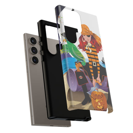 Moonlit Pirate Halloween Phone Cases