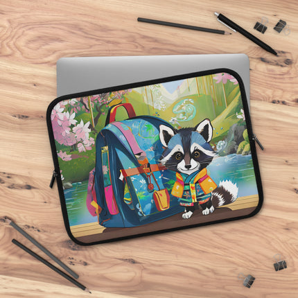 Baby Racoon Laptop Sleeve