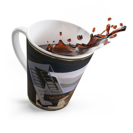 Open Window by Juan Gris Latte Mug