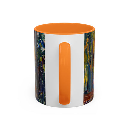 In the Park of St. Cloud by Wassily Kandinsky Colorful Mugs (11oz, 15oz)