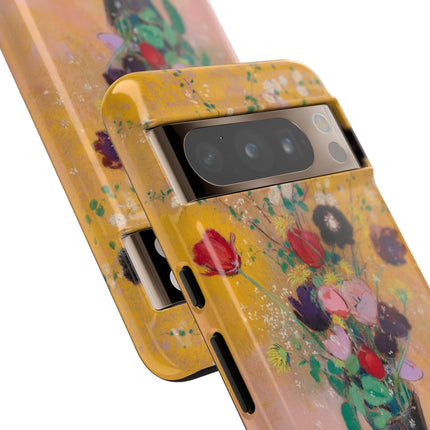 Vase of Flowers by Odilon Redon Phone Cases