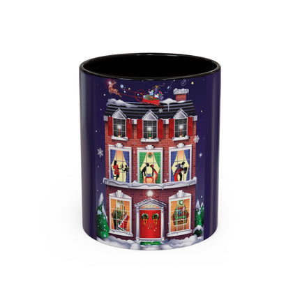 A Christmas Eve Celebration Colorful Mugs (11oz, 15oz)