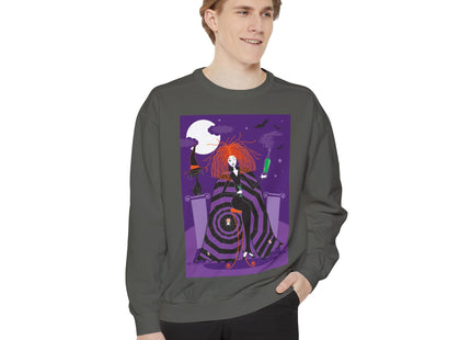 Mystic Elegance Unisex Garment-Dyed Sweatshirt