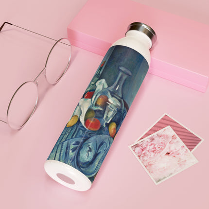 The Peppermint Bottle by Paul Cézanne Slim Water Bottle