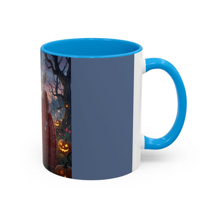 ♥️🎃 The Queen Of Hearts Halloween Masquerade Colorful Mug – Royal Halloween Fantasy