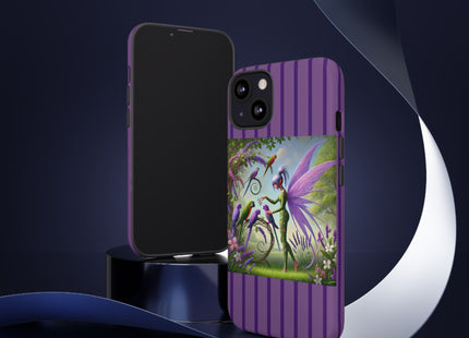 Lavender-Winged Fairy Phone Cases