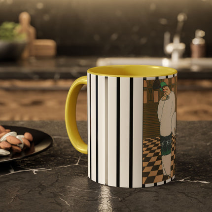 Les Hermines by Georges Lepape Colorful Mugs (11oz, 15oz)