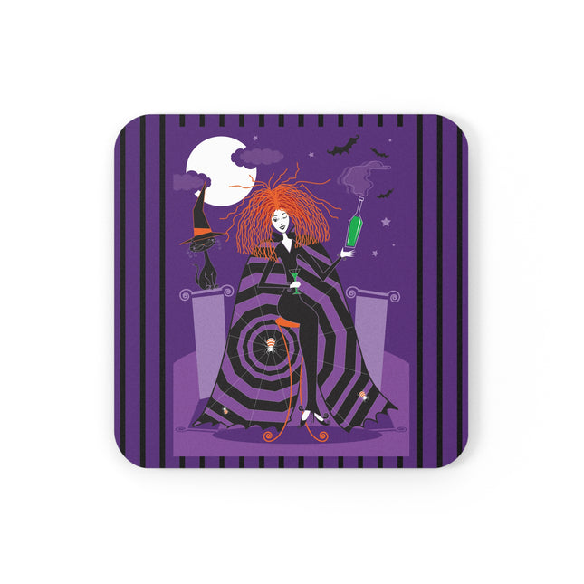 Mystic Elegance Cork Back Coaster