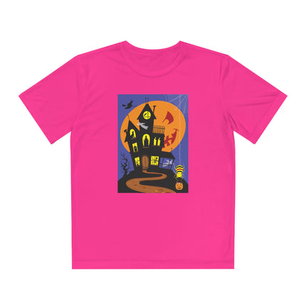Halloween Night at the Haunted House Youth Competitor Tee