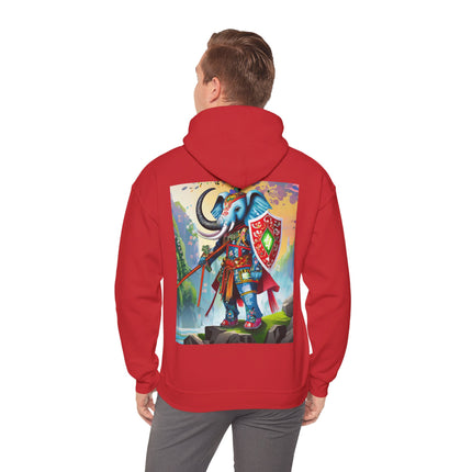 Cyberpunk Elephant – Heavy Blend™ Hooded Sweatshirt
